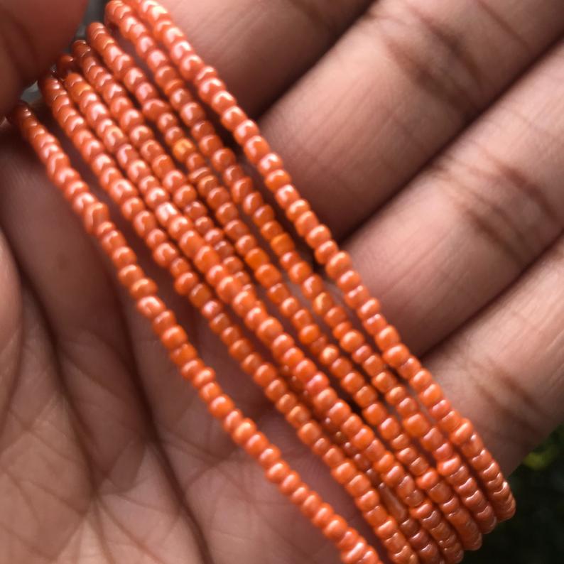 orange waist beads