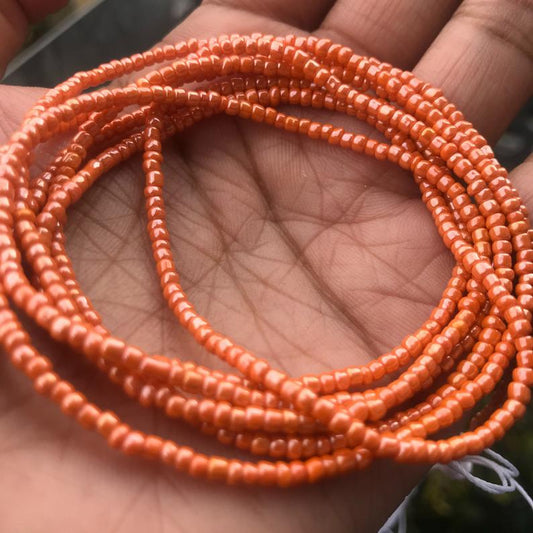 orange waist beads
